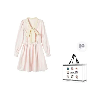 BDGU Long Sleeved Dress Women's Pink