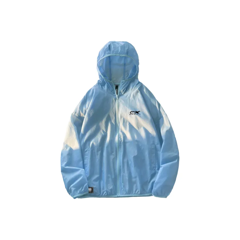 Qnxeey Breathable UV Protection Quick Dry Waterproof Sun Protection Clothing Unisex-10