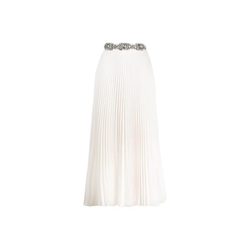 Christopher Kane Casual Long Skirts Women's White-0