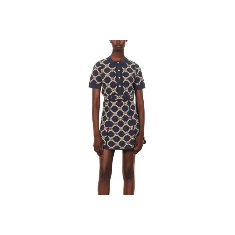Sandro Casual Short Skirts Women's Dark Blue-0