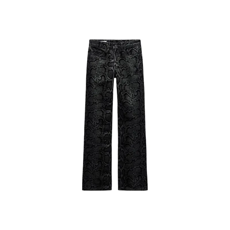 ZARA Trf Jeans Women's Dark Blue-0
