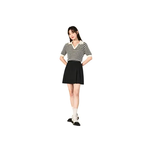Tonlion Casual Short Skirts Women's