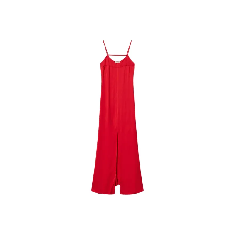 Twinset Satin Slip Dress-0