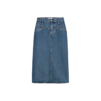 CELINE Denim Short Skirts Women's Blue