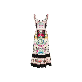 La DOUBLEJ. Gingerbread Floral Maxi Dress