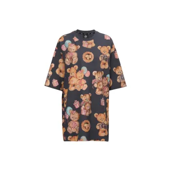 TCH Long Sleeved Dresses Women's Dark Gray