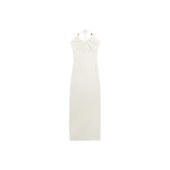 ONNFB Slip Dresses Women's Apricot