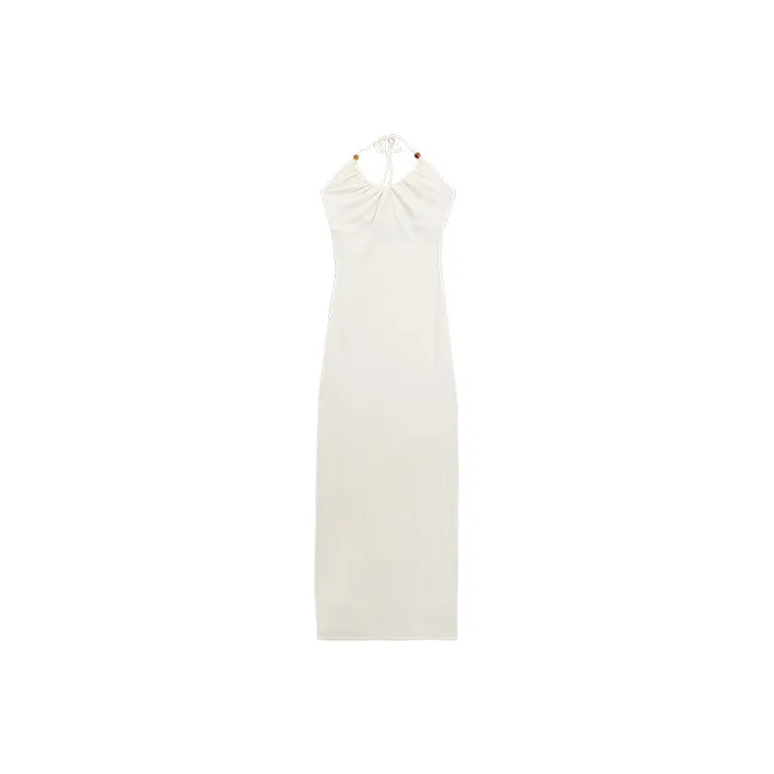 ONNFB Slip Dresses Women's Apricot-0