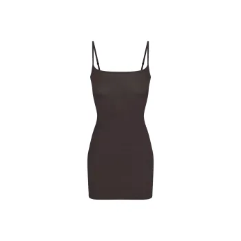 SKIMS SHEER MODAL CAMI MINI DRESS Slip Dresses Women's Phoenix/Pheonix Color