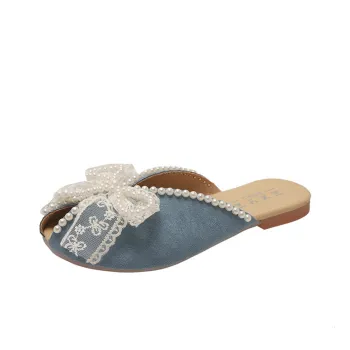 AFJI Rubber Sole Closed Toe Slippers Women's