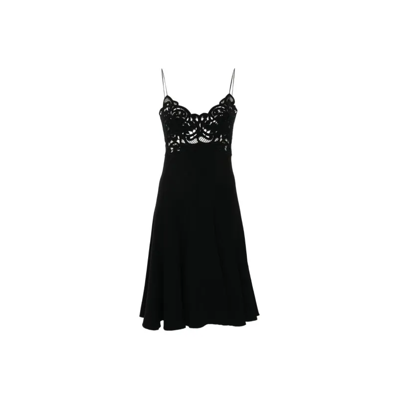 ERMANNO SCERVINO Lace Lingerie Dress-0