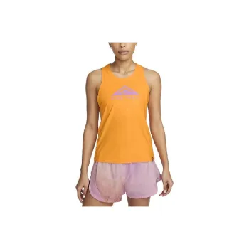Nike Sleeveless Sports Shirts Women's Orange