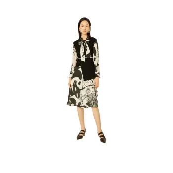 BBLLUUEE Skirt Set Women's Crescent White