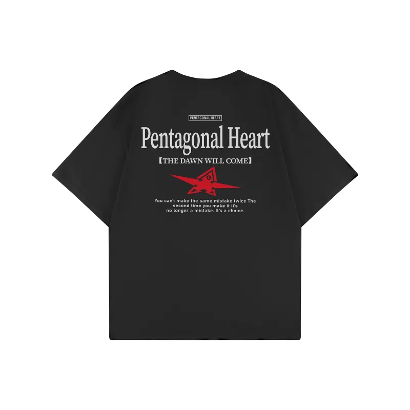 PENTAGONAL HEART T Shirt Unisex-1