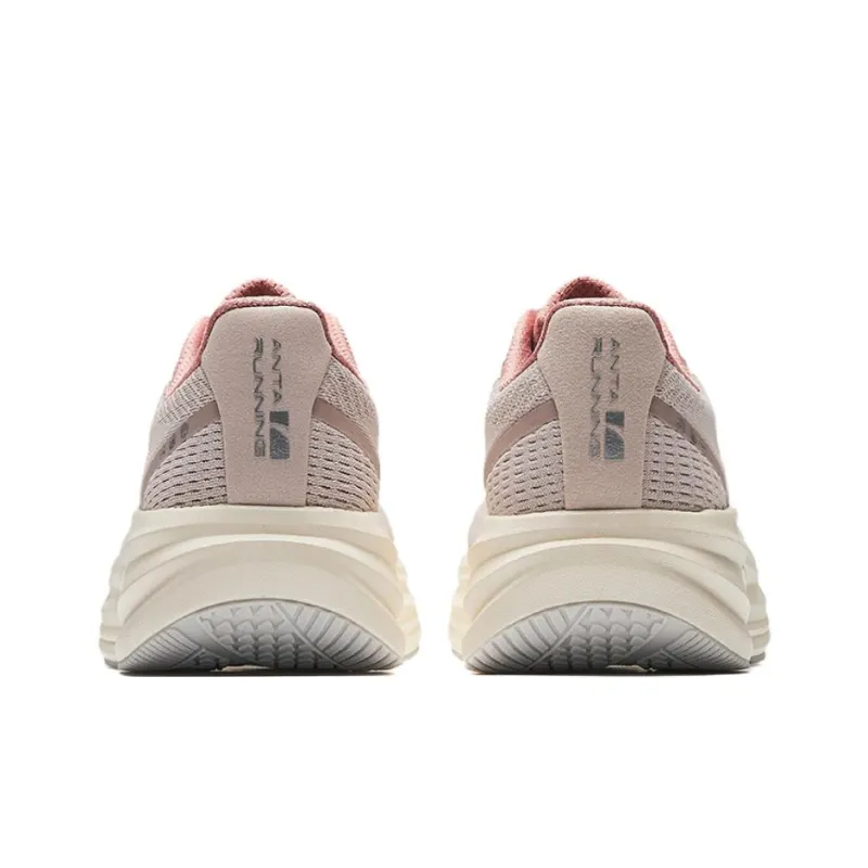 Anta Shock Absorbers With Slip Resistant And Abrasion Resistant Properties Low Top Running Shoes Women's Lotus Gray-3