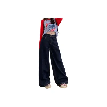 Wen Shan Jeans Women's Dark Blue