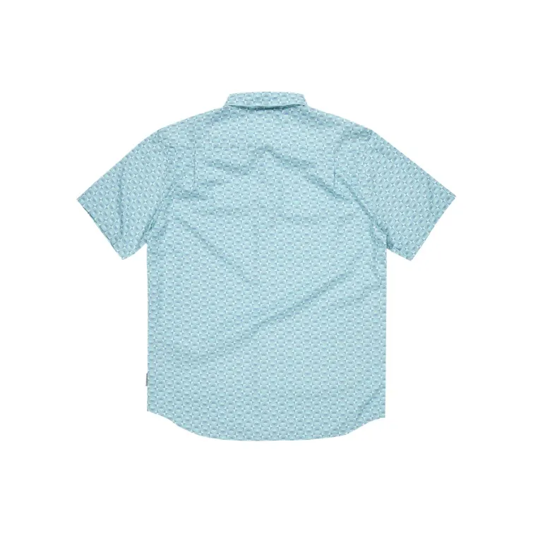Quiksilver Apero Organic Classic Shirt Men's Blue-1