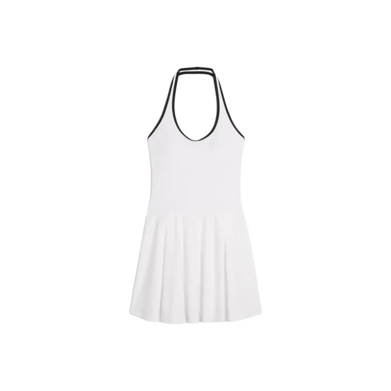 Hollister Sleeveless Dress Women's White-0