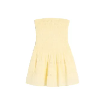 Hollister Sleeveless Dress Women's Yellow