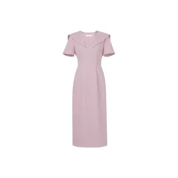 Duffy Fashion Short Sleeved Dresses Women's Empress Pink