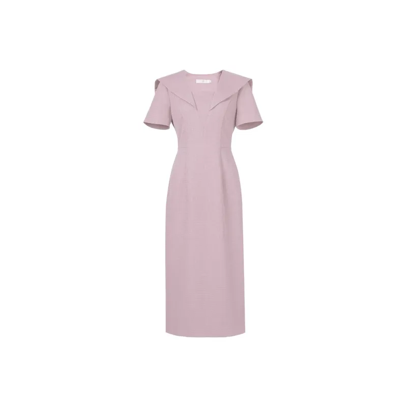 Duffy Fashion Short-Sleeved Dresses Women's Empress Pink-0
