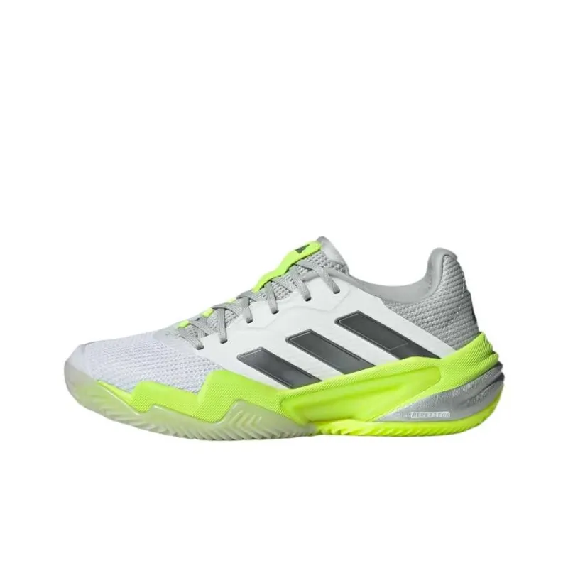 Adidas Barricade 13 Clay Cloud White Iron Metallic Lucid Lemon Women's-0