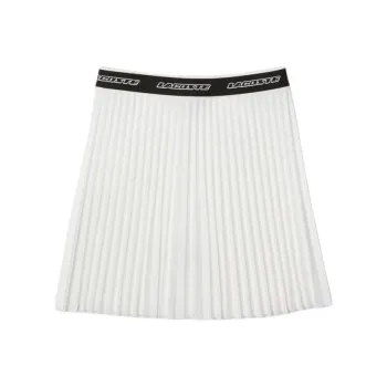 LACOSTE Casual Short Skirts Women's White