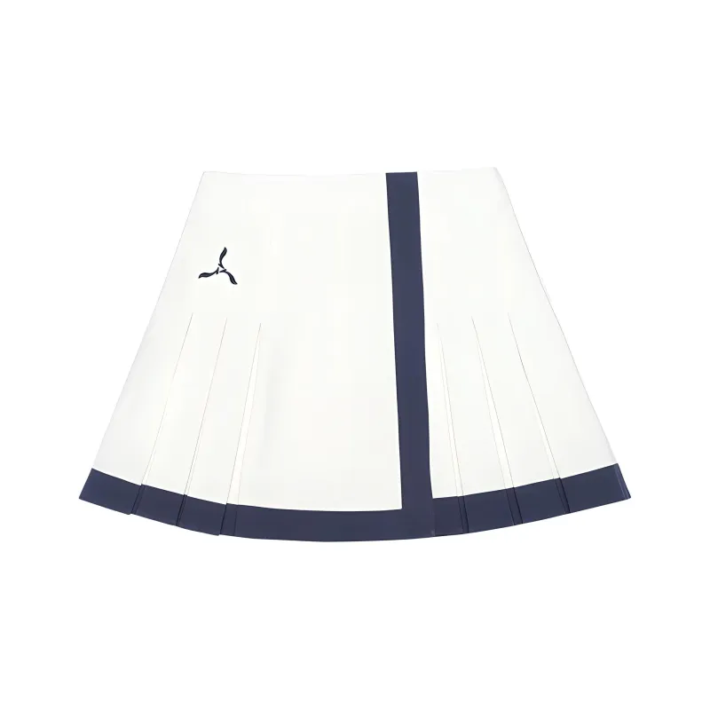LI NING 1990 Casual Short Skirts Women's Ivory-0