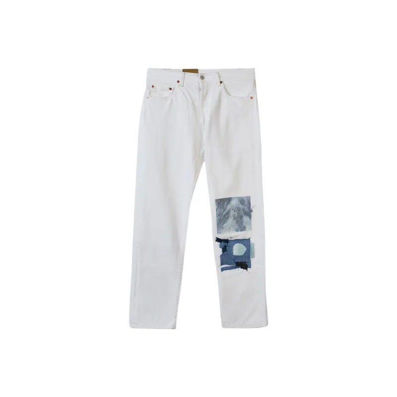 Levis Jeans Women's White-0