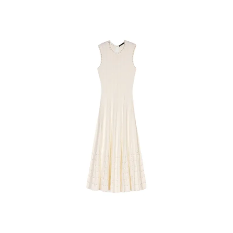 Maje Sleeveless Midi Dress-0