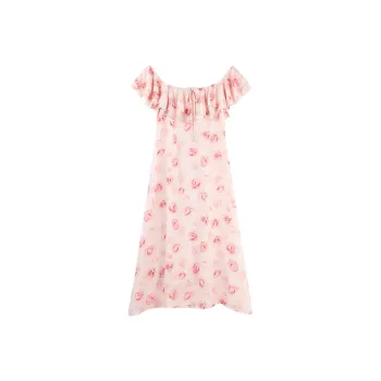 COCOON SS24 Sleeveless Dress Women's Light Pink Orange