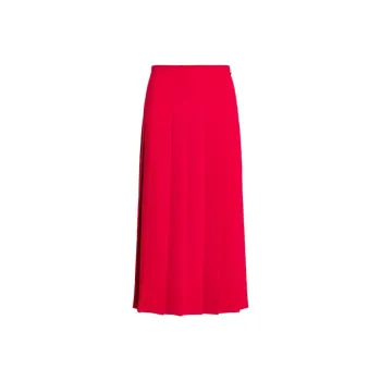 Polo Ralph Lauren Pleated Midi Skirt