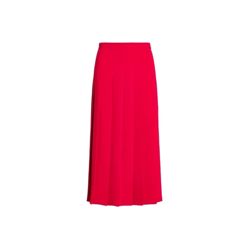 Polo Ralph Lauren Pleated Midi Skirt-0