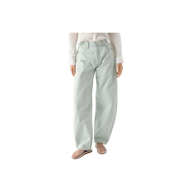 AGOLDE Jeans Women's Mint Green-0