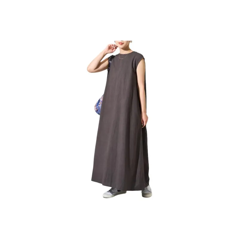 FREAK'S STORE Sleeveless Dress Women's Charcoal Gray-0