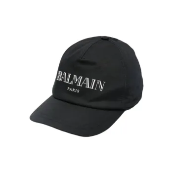 BALMAIN Logo Printed Baseball Cap