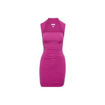 ARITZIA Contour Contour Flourish Mini Dress Sleeveless Dress Women's Crush Magenta/Crush Magenta