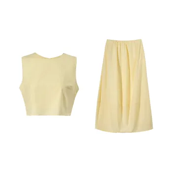 Udon House Elegant Set Women's Cheese Yellow