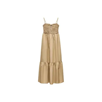 ZARA Slip Dresses Women's Brown
