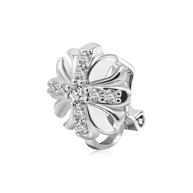 WIC Moissanite Clip On Earrings Unisex-4