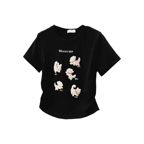 Aghr T Shirts Women's Black