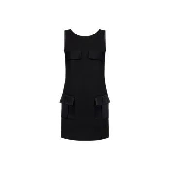 Elisabetta Franchi Crêpe Boxy Mini Dress