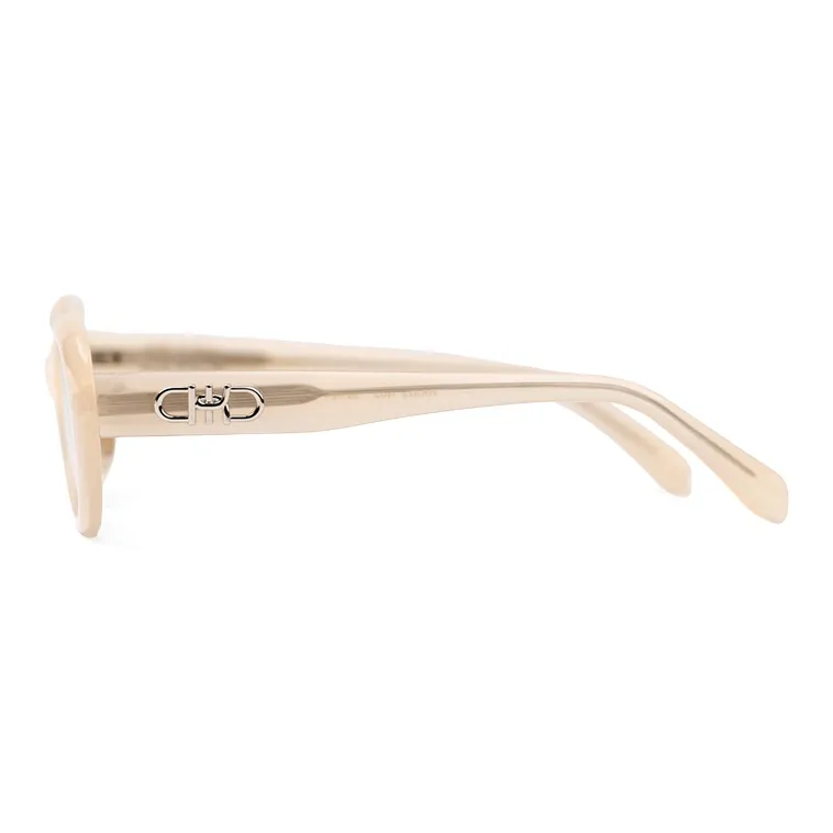 HELEN KELLER Plate Frame Cat Eye Sunglasses Unisex-11