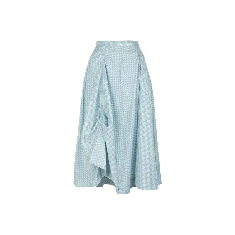 SUNDAY LIFE Casual Long Skirt Women's Green-0