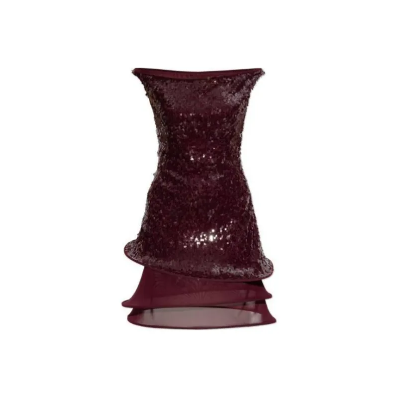 TORY BURCH Sequined Hoop Dress-0