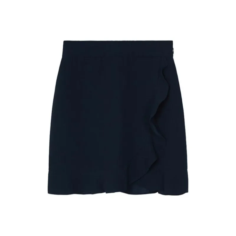 CLUB MONACO Casual Short Skirts Women's Marine Blue-0
