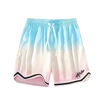 APUNCHLINEWORKSHOP Summer American Streetwear Sweatpants Signature Basketball Shorts Breathable Shorts Unisex