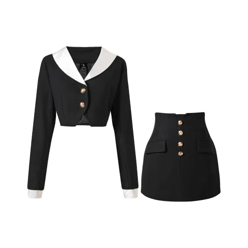 UPNANAWANG Two Piece Skirt Sets Women's