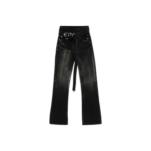 Y/Project Belted Waist Jeans