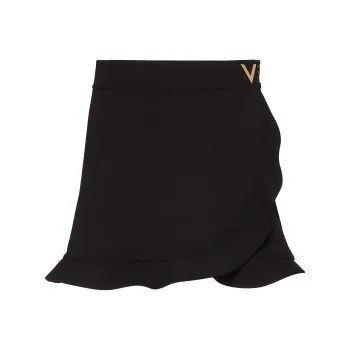 Valentino SS23 Casual Short Skirts Women's Black